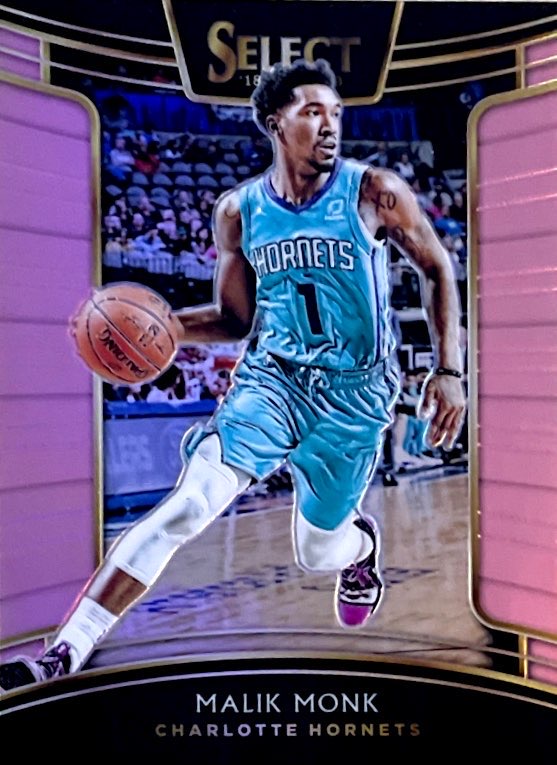 【iR】NBA球星卡 Panini 马利克 蒙克 Malik Monk 限量新秀普特卡 - 图3