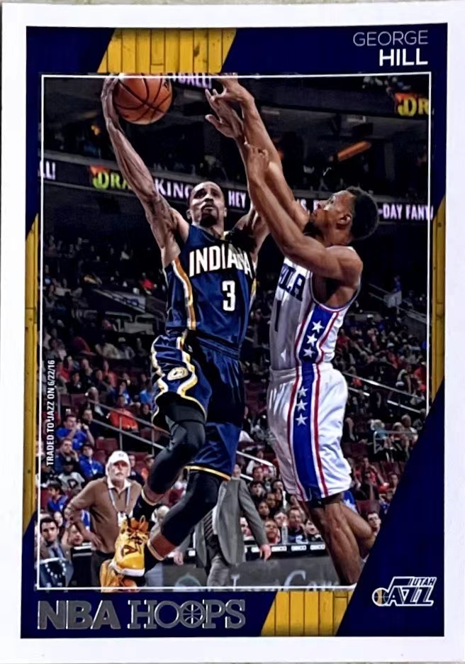 【iR】NBA球星卡 Panini乔治希尔 George Hill限量折射普特-图0