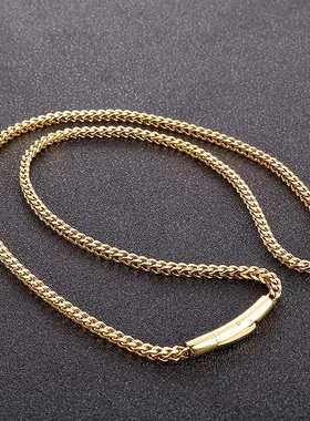 men hiphop necklace fashion chains golden silver stylish2025