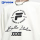 FILA FUSION 휠라 트렌디 브랜드 남성 니트 풀오버 2023 겨울 신작 패션 캐주얼 코튼 스웨트 셔츠