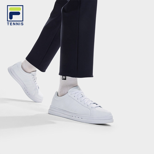 VIGOR|FILA 斐乐官方男鞋网球生活鞋2025秋季新款板鞋舒适运动鞋 - 图0