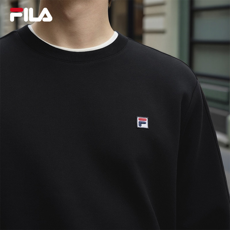 【FILA】圆领休闲通勤卫衣