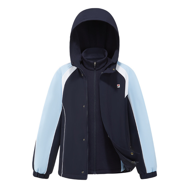 FILA KIDS斐乐童装男大童外套2026春季新款儿童运动两件套上衣潮,淘宝优惠券,粉丝福利购,淘宝优惠卷