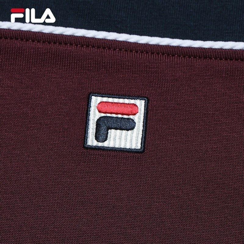 FILA 斐乐官方男子针织短袖衫2026春新款简约日常休闲宽松拼色T恤,淘宝优惠券,粉丝福利购,淘宝优惠卷