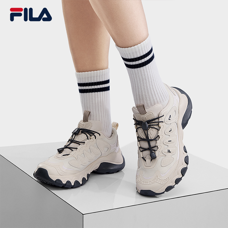 蘑菇鞋|FILA 斐乐女鞋老爹鞋2026春季新款鞋子休闲鞋户外运动鞋