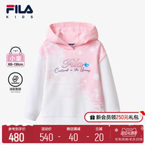 FILA KIDS Filaboy clothing womens childrens wear and clothing 2024 spring new children comfortable pure cotton blouses
