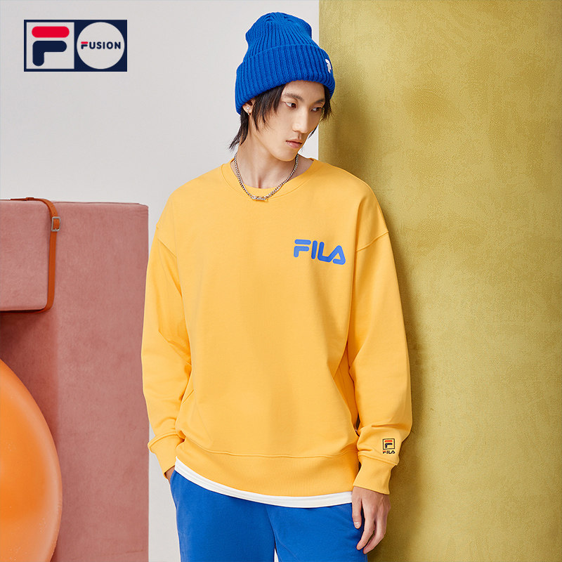 fila fusion斐乐潮牌情侣装潮卫衣 FILA运动卫衣/套头衫