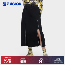 FILA FUSION Fairtide Lady Half Body Dress 2023 Winter New Fashion Trends Half Body Long Dress