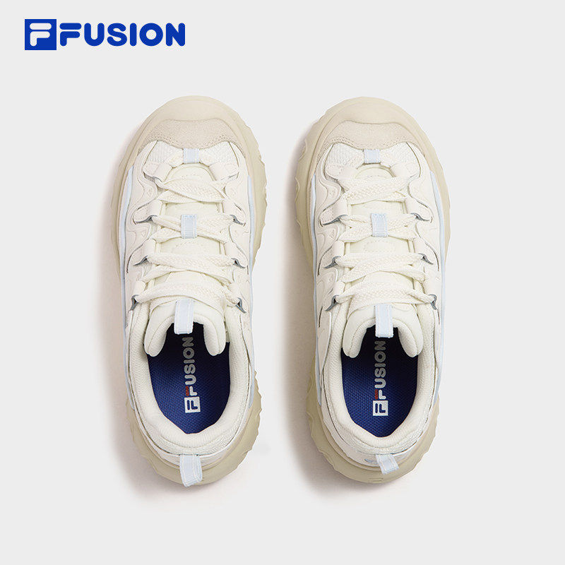 甜筒鞋丨FILA FUSION 斐乐潮牌女鞋新款厚底板鞋休闲松糕鞋小白鞋,淘宝优惠券,粉丝福利购,淘宝优惠卷