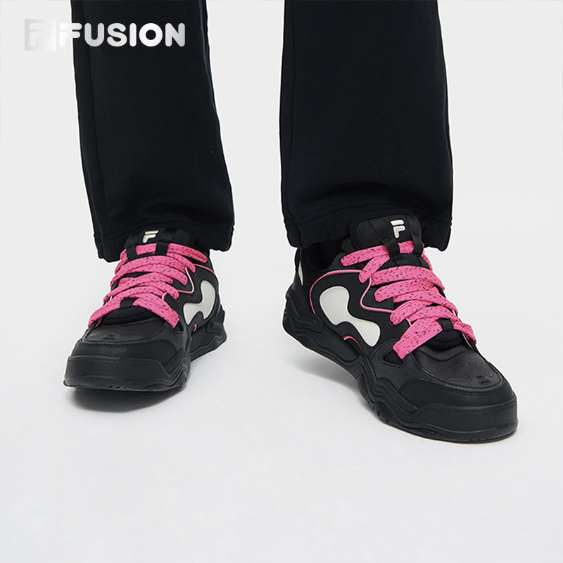 FILA FUSION斐乐潮牌男鞋KICK DX专业滑板鞋2024春新款时尚运动鞋 - 图3