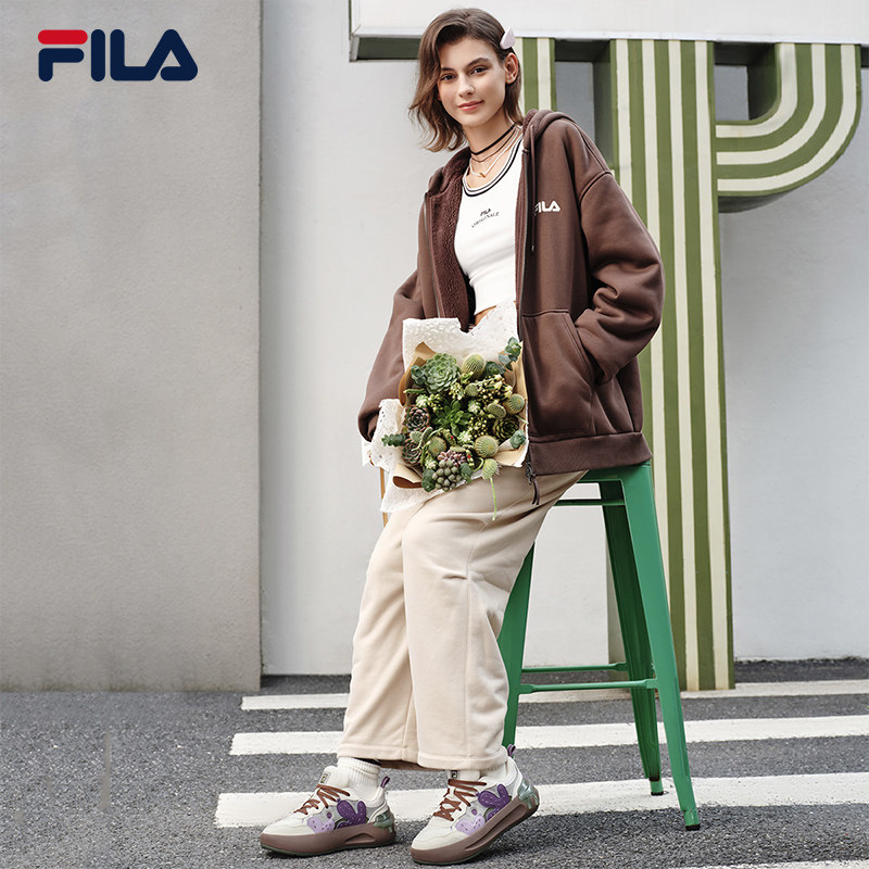 【超级年货节】仙人掌|FILA 斐乐官方女CACTI 摩登板鞋厚底运动鞋,淘宝优惠券,粉丝福利购,淘宝优惠卷