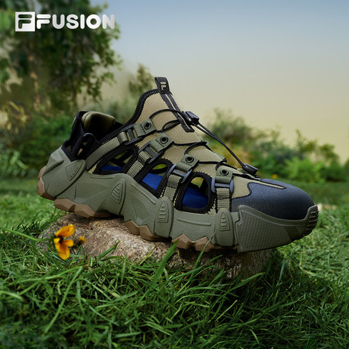 FILA FUSION 斐乐山脉凉鞋男鞋透气夏季户外徒步登山鞋运动鞋女鞋 - 图3