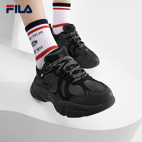 火星3代|FILA斐乐老爹鞋女鞋休闲鞋子网面跑鞋复古运动鞋跑步鞋 - 图3