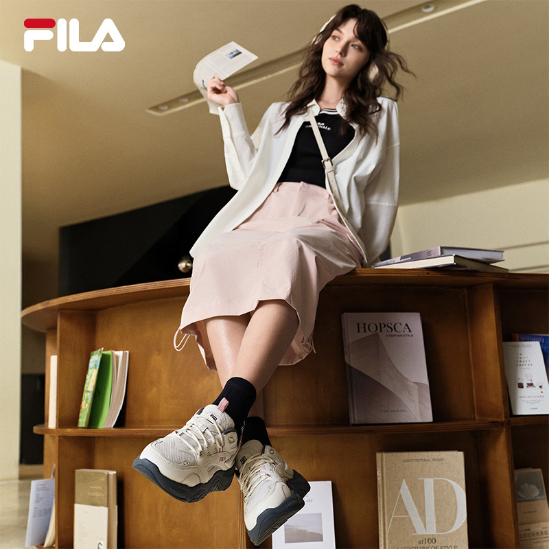 【所有女生直播间】FILA 斐乐官方女鞋休闲鞋运动鞋山丘老爹鞋,淘宝优惠券,粉丝福利购,淘宝优惠卷