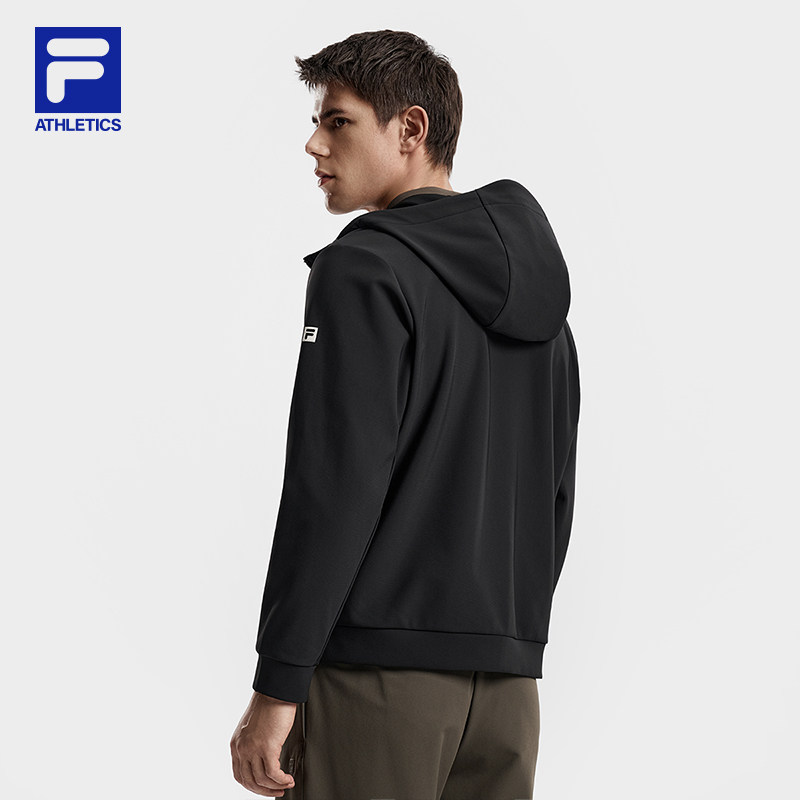 FILA斐乐官方男针织连帽外套26春新款健身运动跑步户外通勤风上衣,淘宝优惠券,粉丝福利购,淘宝优惠卷