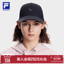 FILA Filatte Official Couple Baseball Caps 2023 Winter New Fitness Sports hat sunbeds Ducal Tongue Cap