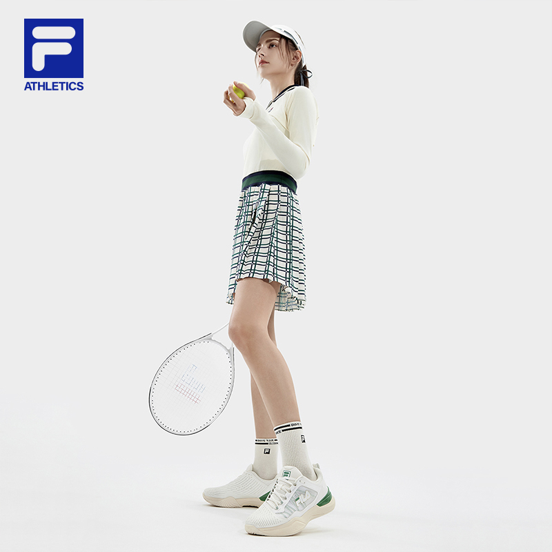 FILA 斐乐SPEED SERVE女鞋网球鞋2024春季新款户外运动性能运动鞋 - 图2