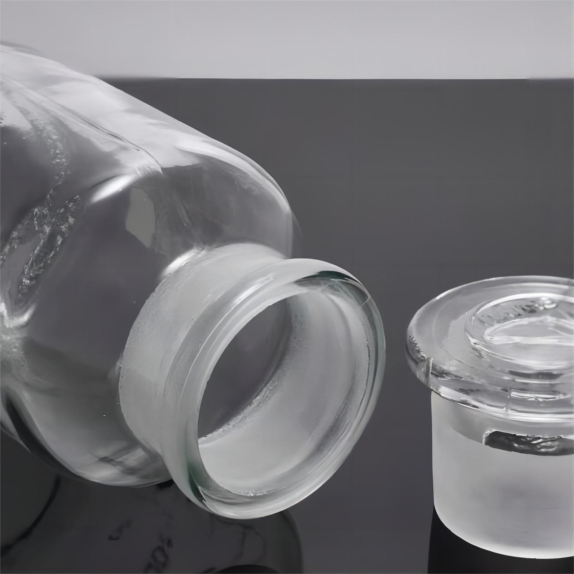 玻璃瓶塞子通用磨砂瓶盖子广口瓶盖子密封盖玻璃瓶盖广口大口经 - 图3