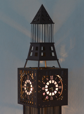 铁艺英国伦敦商场婚庆酒吧大本钟