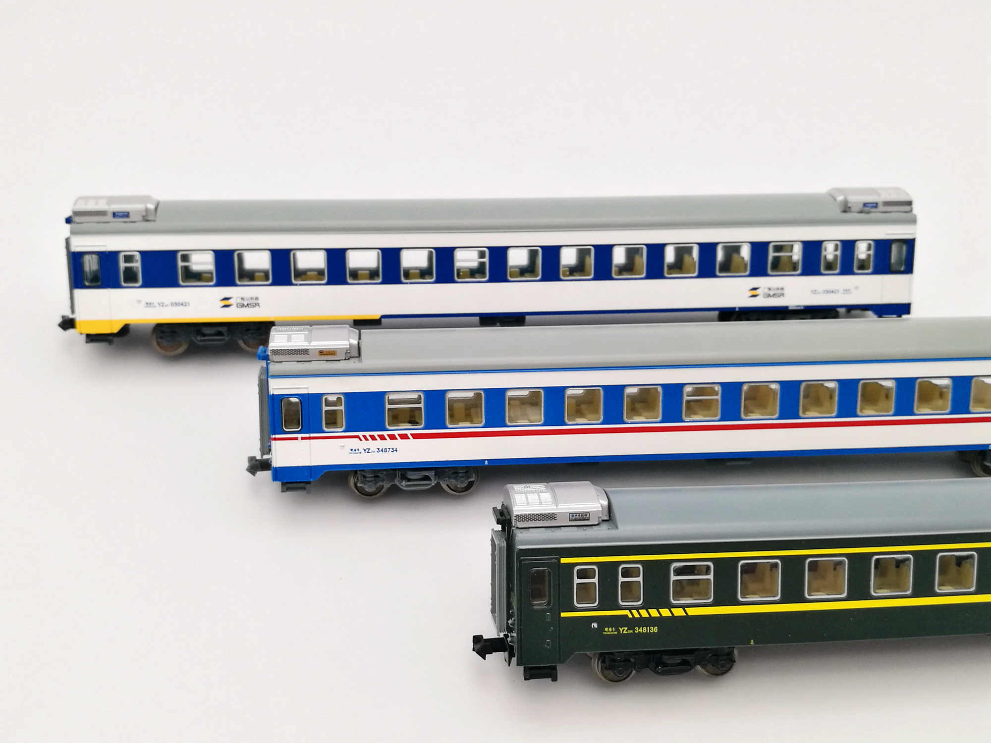 KUNTER 10-002B 中国25T型客車「T155/6/7/8次 泰哈特快列車」