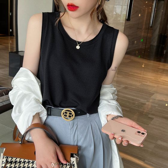 Women's ice silk inner loose camisole