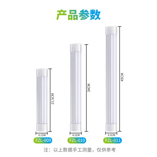 led充电露营灯户外帐篷灯应急灯家用停电照明物流工作磁铁吸附灯 - 图0