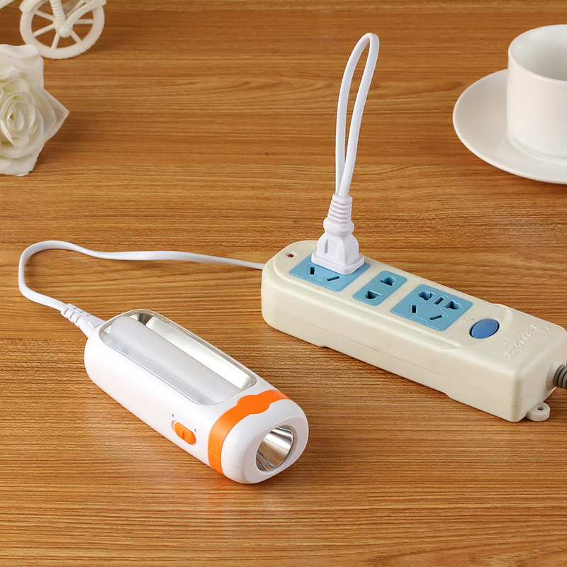 Kangming led mini emergency light strong flashlight led