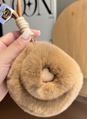赛雅娜零钱包耳机包挂件毛绒配饰