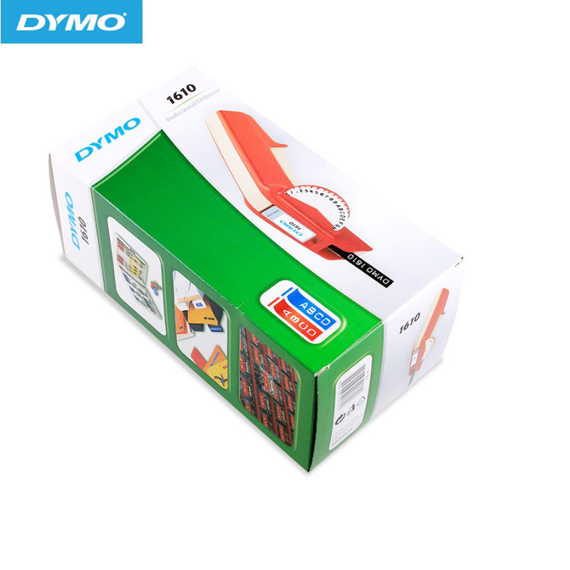 达美DYMO1610手动标签机凹凸3D带模机打码机打价机刻字机打字机 手持便携打标机 立体标签1610 Embosser - 图3