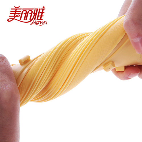 美丽雅胶棉拖把头海绵头配件对折挤水胶棉拖把头 替换头ST2507-9D - 图2