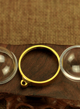 透明亚克力嘎乌盒吊坠甘露丸佛塔