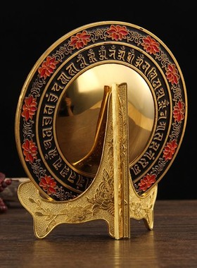 珐琅彩密宗菩萨摆件准提佛母