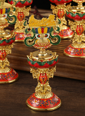 八瑞物摆件合金彩绘22cm