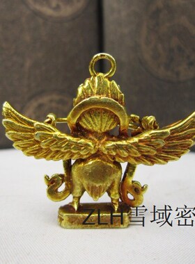 密宗护法大鹏金翅鸟降魔杵饰品