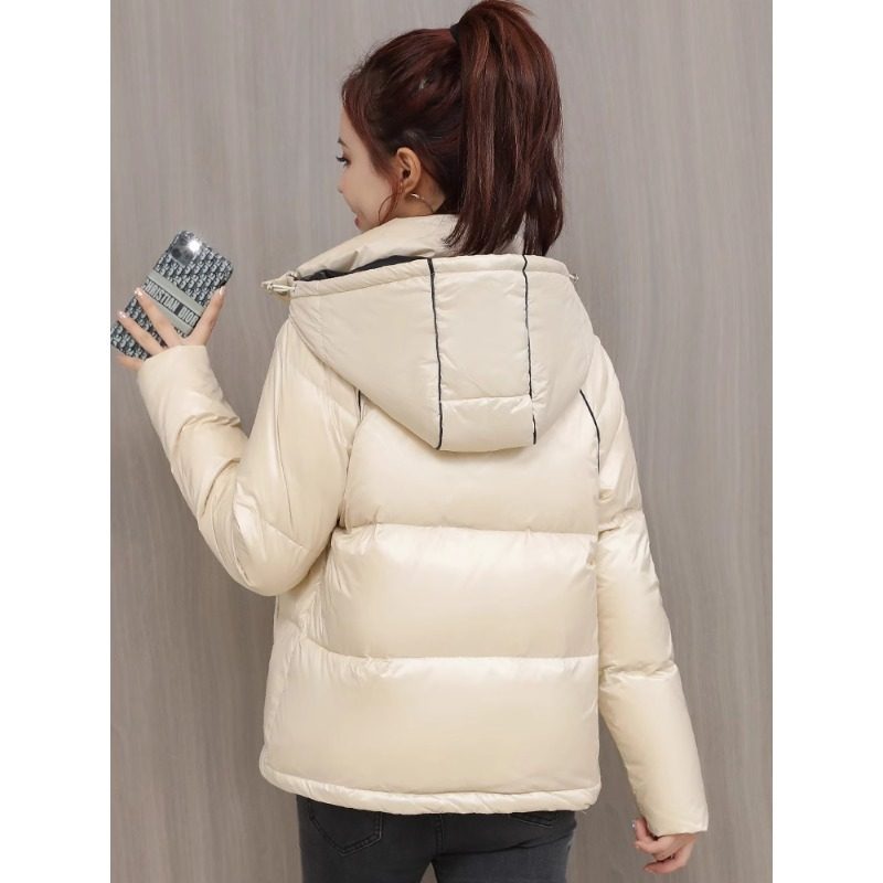 2025新款冬季连帽时尚洋气撞色羽绒服女小个子显高显瘦保暖外套,淘宝优惠券,粉丝福利购,淘宝优惠卷