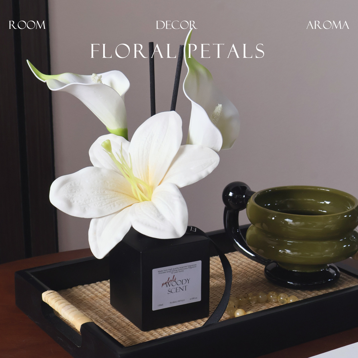 花艺香薰无火香氛精油摆件家居桌面装饰卧室内持久留香水酒店高级,淘宝优惠券,粉丝福利购,淘宝优惠卷