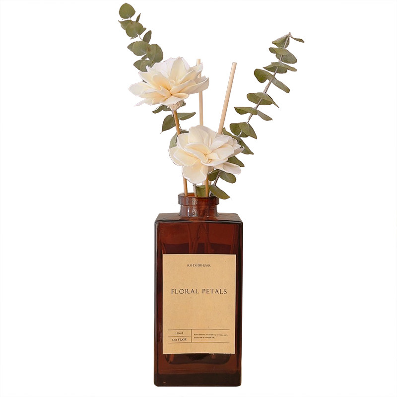 干花无火香薰精油白茶栀子花桂花香氛摆件卧室内持久空气清新除味,淘宝优惠券,粉丝福利购,淘宝优惠卷