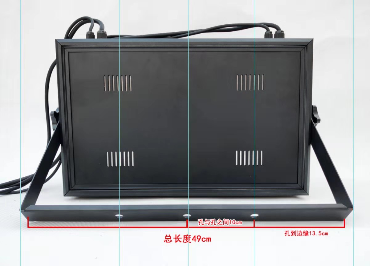 新品100W 200W LED三基色影视平板灯双色平板柔光灯会议室演播厅-图0