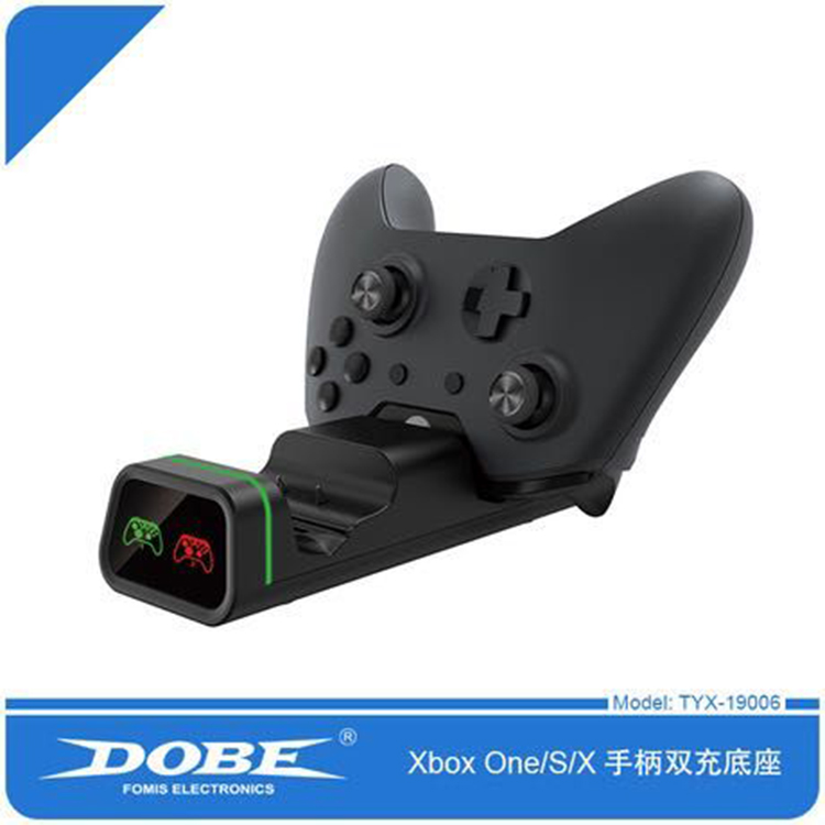 DOBE原装 XBOX ONE S手柄电池充电器 XBOXONE手柄充电电池座充-图2