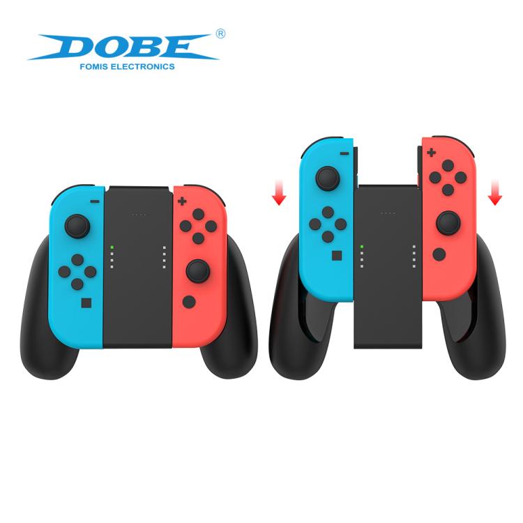 DOBE原装 Switch Joy-Con充电握把 手把 NS手柄充电器 底座支架 - 图0