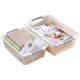 Storage Basket Plastic Desktop Basket Snack Kindergarten Classification