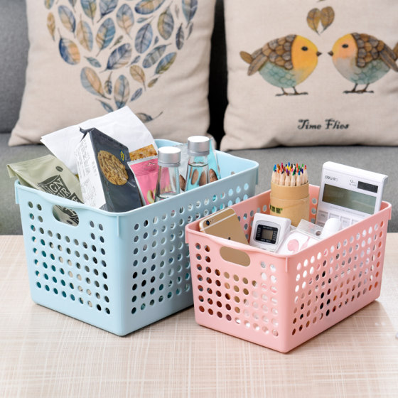 Kitchen storage basket desktop storage box