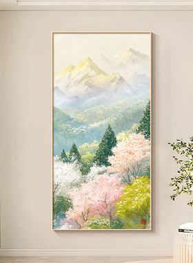 《春和景明》大芬村手绘油画风景