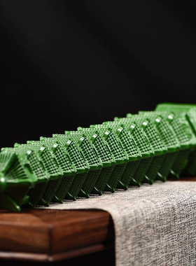 绿色13层文昌塔木质十三层宝塔摆件实木雕刻家用书房装饰品纯木头