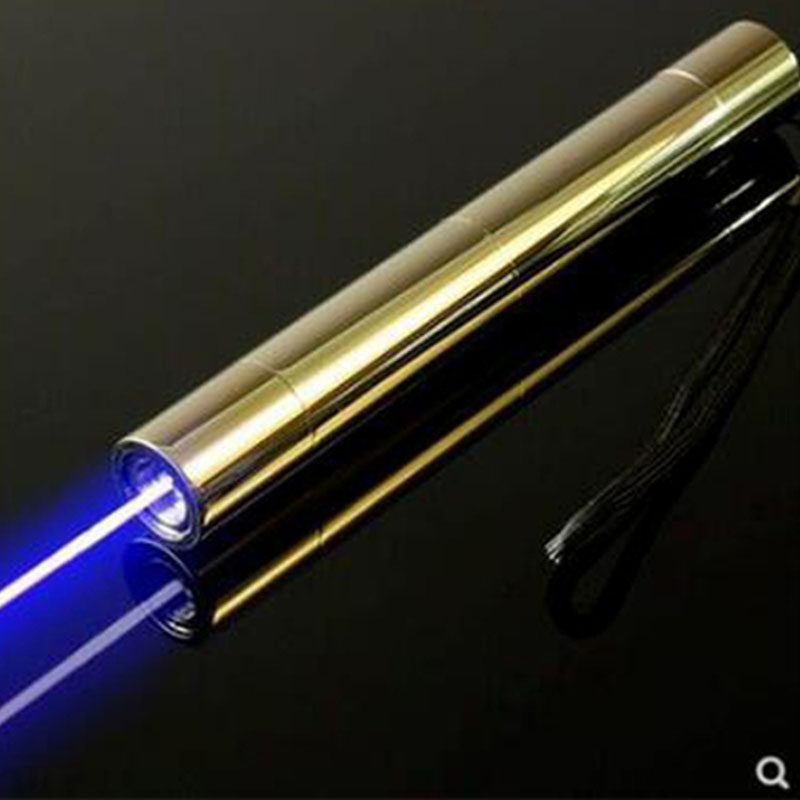 蓝光激光手电强光大功率户外远射超亮航海信号灯可充电绿光镭射灯