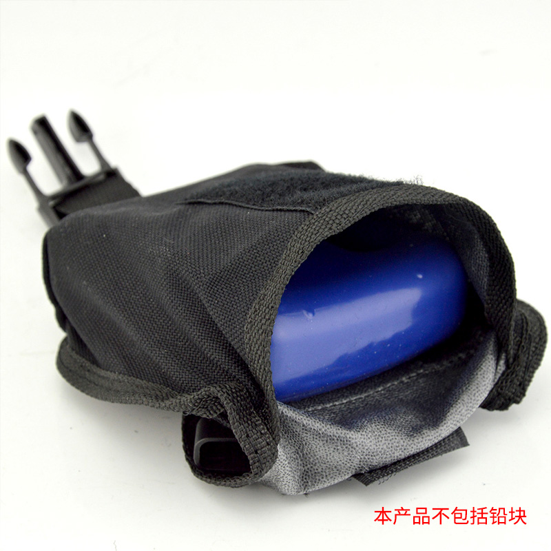 Keep Diving 2KG潜水配重袋5MM口袋式铅块包背飞负重腰带绑瓶带 - 图2
