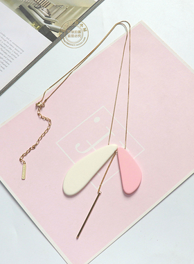 东大门韩国设计师款配饰毛衣链