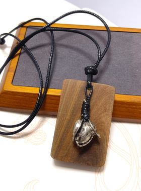 民族风原木森系长项链个性装饰链