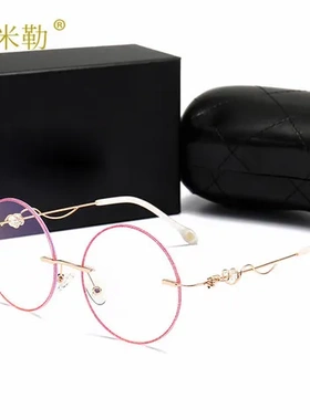 太阳镜防紫外线时尚偏光椭圆形强801框架全框架脸成品近视