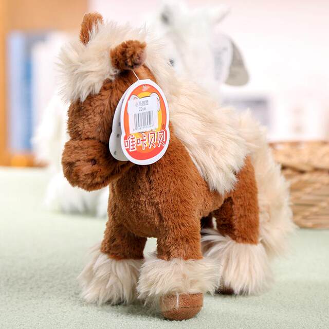 Doll pony ມ້າ simulated ຂອງເດັກນ້ອຍ